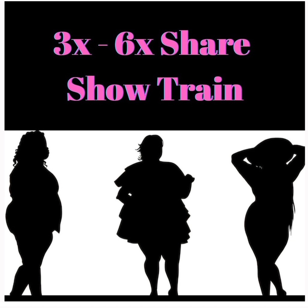 8:30 to 10 am 🚂Saturday, May 23rd💃🏼3X to 6X